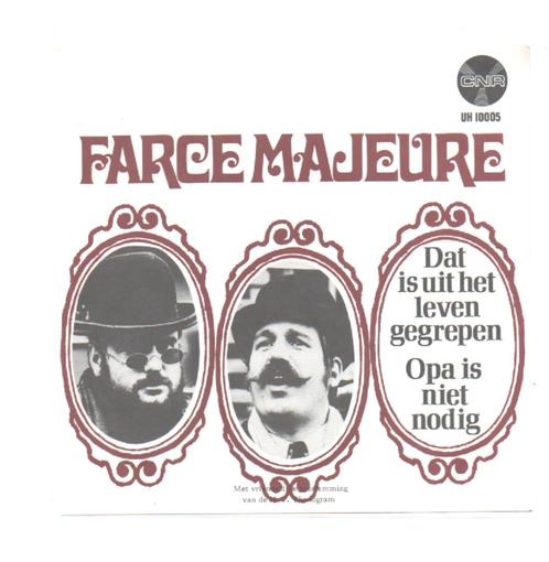 Farce Majeur- Dat is uit het leven gegrepen, Cd's en Dvd's, Vinyl | Nederlandstalig, Zo goed als nieuw, Levenslied of Smartlap