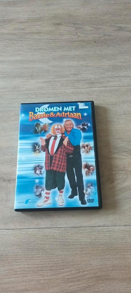 Bassie en Adriaan dvd 
Dromen met Bassie en Adriaan, Cd's en Dvd's, Dvd's | Kinderen en Jeugd, Zo goed als nieuw, Alle leeftijden