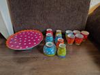 Oilily servies, Huis en Inrichting, Keuken | Servies, Ophalen, Gebruikt, Overige stijlen, Kop(pen) en/of Schotel(s)