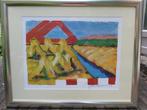Te koop schilderij  van Jan Cremer, Antiek en Kunst, Kunst | Schilderijen | Abstract, Ophalen