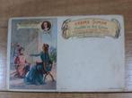 ansichtkaart - Franse poëet - Geïllustreerd pub Creme Simon, Ophalen of Verzenden, Voor 1920, Ongelopen, Sterren en Beroemdheden