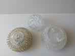 Vintage Plafond/wandlampen/kappen.Glas.Verschillend geprijsd, Ophalen of Verzenden, Zo goed als nieuw, Glas