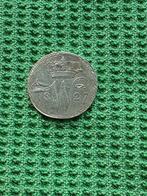 kwartje 1827, misslag, Ophalen of Verzenden, 25 cent, Zilver