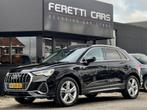 Audi Q3 35 TFSI AUT7 2X S-LINE. PANODAK LEDER NAVI CAMERA DI, Euro 6, 4 cilinders, 150 pk, Zwart