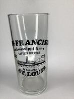 Glas van Mississippi line, Ophalen of Verzenden, Zo goed als nieuw, Frisdrankglas