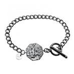Armband Dames Cubaanse-Design RVS Plated Armband + T-sluitin, Sieraden, Tassen en Uiterlijk, Armbanden, Staal, Birgitta-Gracht 33, 6465 EL Kerkrade, Nederland