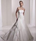 trouwjurk Grote maat trouwjurk maat 46 48 50 52, Ophalen of Verzenden, Nieuw, Wit, Trouwjurk