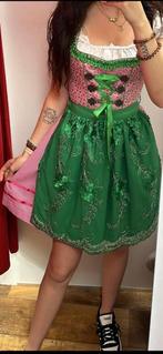 Dirndl Jurk Roze/Groen Maat 36, Kleding | Dames, Carnavalskleding en Feestkleding, Carnaval, Fuchs trachtenmode, Ophalen of Verzenden