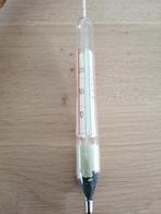 LOSSE TORRICELLI THERMOTER IN TOPSTAAT VERKEREND 42 CM LANG., Ophalen of Verzenden, Zo goed als nieuw, X, Binnenthermometer