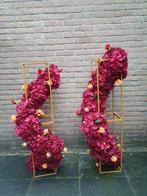 Rode kunstbloemen voor bruiloft entree, Ophalen of Verzenden, Gebruikt, Binnen