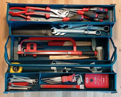Format Gereedschapskist Gevuld - Nieuwstaat!, Doe-het-zelf en Verbouw, Gereedschap | Handgereedschap, Zo goed als nieuw, Ophalen of Verzenden