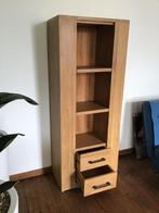 Hoge kast, Huis en Inrichting, Kasten | Boekenkasten, 50 tot 100 cm, Teakhout, 150 tot 200 cm, Zo goed als nieuw