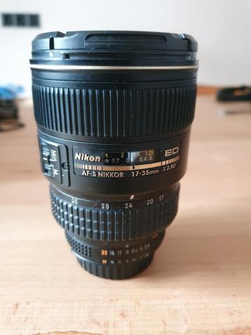 Nikon AF-S Nikkor 17-35mm f/2.8D ED Groothoeklens beschikbaar voor biedingen