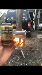 rvs bierfust tuinkachel tuinhaard terrasverwarming kachel, Tuin en Terras, Terrasverwarmers, Ophalen of Verzenden, Nieuw, Vloer