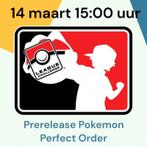Deelname Pokemon Prerelease Perfect Order op 14 maart 2026 ✅, Ophalen, Nieuw, Foil