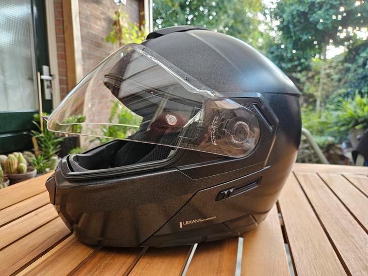 Nolan N90-3 Systeemhelm - Maat L, Motoren, Kleding | Motorhelmen, Dames, Heren, Systeemhelm, L, Nolan, Tweedehands, Ophalen of Verzenden