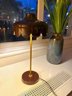 PR Home Wells tafellamp bordeaux/goud, Ophalen, Zo goed als nieuw, Minder dan 50 cm