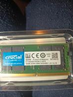 Crucial 16GB DDR4 2666MHz SODIMM Geheugen, Computers en Software, RAM geheugen, DDR4, Nieuw, Ophalen of Verzenden, Laptop