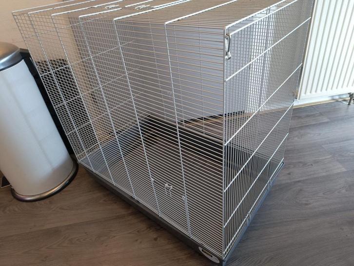 Kleine knaagdierkooi (Ferplast), Dieren en Toebehoren, Knaagdieren en Konijnen | Hokken en Kooien, Gebruikt, Kooi, 60 tot 90 cm