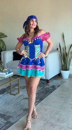 Dreamgirl - Queen of the Gipsies - L, Kleding | Dames, Carnavalskleding en Feestkleding, Zo goed als nieuw, Kleding, Overige thema's