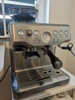 Sage The Barista Express RVS, Witgoed en Apparatuur, Koffiezetapparaten, 10 kopjes of meer, Zo goed als nieuw, Combi, Afneembaar waterreservoir
