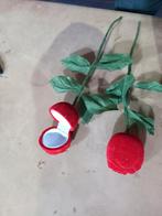 Luxe Rode Rozen Ringdoosjes - Valentijnsdag Cadeau, Sieraden, Tassen en Uiterlijk, Nieuw, Ophalen of Verzenden, Met slot, Hardcase