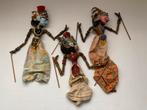 Wayang Golek Poppen - Indonesische Kunst - 3 stuks, Ophalen of Verzenden