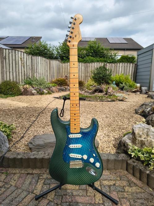 Fender Highway One Stratocaster (Snakeskin finish), Muziek en Instrumenten, Snaarinstrumenten | Gitaren | Elektrisch, Gebruikt