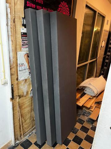 Akoestische panelen (absorbers) 3x beschikbaar voor biedingen