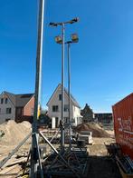 Bouwverlichting tuin verlichting 12 meter gas lampen, Ophalen, Gebruikt