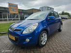 Hyundai i20 1.2 5-DRS 2011 Blauw, Auto's, Hyundai, 450 kg, 31 €/maand, 4 cilinders, Blauw