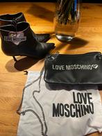 Love Moschino Laarzen & Tas Set, Kleding | Dames, Schoenen, Zwart, Lage of Enkellaarzen, Ophalen of Verzenden, Zo goed als nieuw