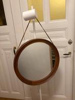 Ronde Spiegel om op te hangen, Rond, Ophalen of Verzenden, Zo goed als nieuw, Minder dan 100 cm