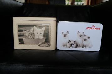 Poezenblik Whiskas en Royal Canin beschikbaar voor biedingen