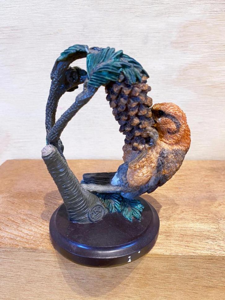 Kruisbek vogelbeeldjes van het merk Bradford Exchange, Antiek en Kunst, Curiosa en Brocante, Ophalen of Verzenden