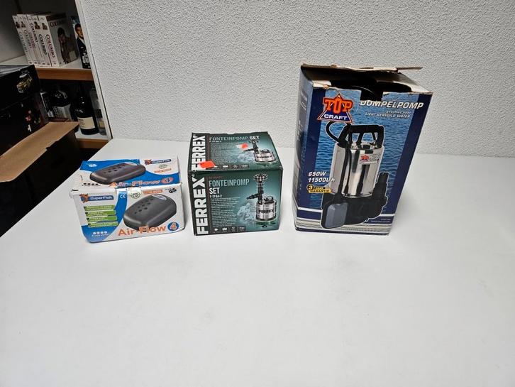 Dompelpomp / fonteinpomp / luchtpomp  voor €20,-!, Tuin en Terras, Waterpompen, Zo goed als nieuw, Elektrisch, Dompelpomp, Ophalen