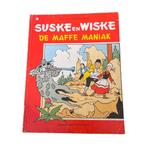 Suske en Wiske nr. 166 - De maffe maniak (1e druk, 1977), Gelezen, Willy Vandersteen, Eén stripboek, Ophalen of Verzenden