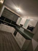 Keuken te koop bieden graag ophalen, Huis en Inrichting, Keuken | Complete keukens, Gebruikt, Wit, Hoekkeuken, Graniet of Steen