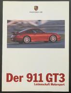 Porsche 911 996 GT3 brochure 1999, Boeken, Ophalen of Verzenden, Gelezen, Porsche