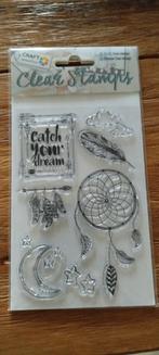 Clear Stamps, dreamcatcher, Hobby en Vrije tijd, Stempelen, Ophalen of Verzenden, Nieuw, Clearstamp