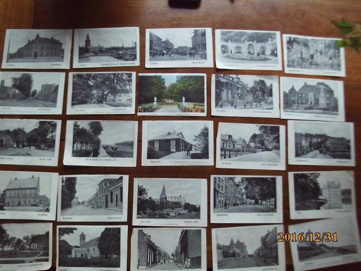 fotoplaatjes 1907 div plaatsen Nederland 10 lijst in adverte, Verzamelen, Ansichtkaarten | Nederland, Ongelopen, Friesland, Voor 1920