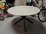 Marmeren ronde tafel, Ophalen, Rond, Zo goed als nieuw, 100 tot 150 cm