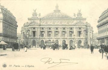(376-186-019) Paris L'OpÃra beschikbaar voor biedingen