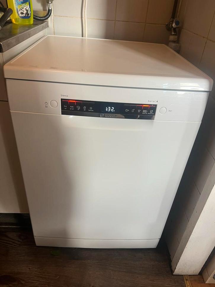 Vaatwasser | Bosch | Serie 4 |, Witgoed en Apparatuur, Vaatwasmachines, Gebruikt, Vrijstaand, 85 tot 90 cm, 60 cm of meer, 10 tot 14 liter