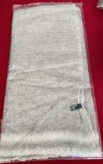 Kasjmier sjaal grijs wit, Ophalen of Verzenden, Nieuw, Maat 46/48 (XL) of groter, Sjaal