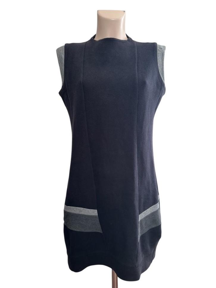 Marithe Francois Girbaud jurk L, Kleding | Dames, Jurken, Zo goed als nieuw, Maat 42/44 (L), Blauw, Onder de knie, Ophalen of Verzenden