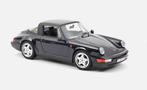 Porsche 911 Carrera 4 Targa blauw '91 NOREV 1/18 ref. 187340, Verzenden, Nieuw, Auto, Norev
