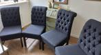 Te koop: 4 eetkamerstoelen, Ophalen, Hout, Gebruikt, Vier