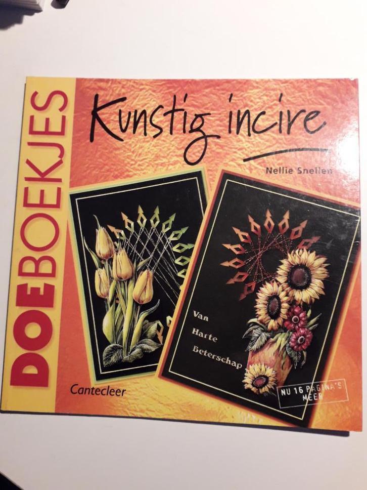 Doeboekje Kunstig incire Nellie Snellen, Hobby en Vrije tijd, Kaarten | Zelf maken, Pons of Mal, Overige thema's, Ophalen of Verzenden