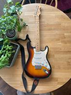 Fender Stratocaster Mexico met Oude Koffer, Muziek en Instrumenten, Snaarinstrumenten | Gitaren | Elektrisch, Ophalen, Zo goed als nieuw